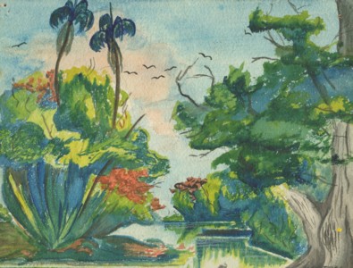 BOTANICAL SCENE