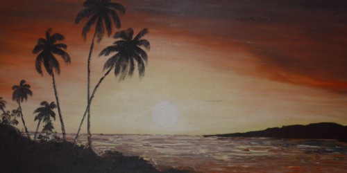 SUNSET SCENE